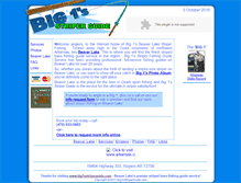Tablet Screenshot of big1sstriperguide.com